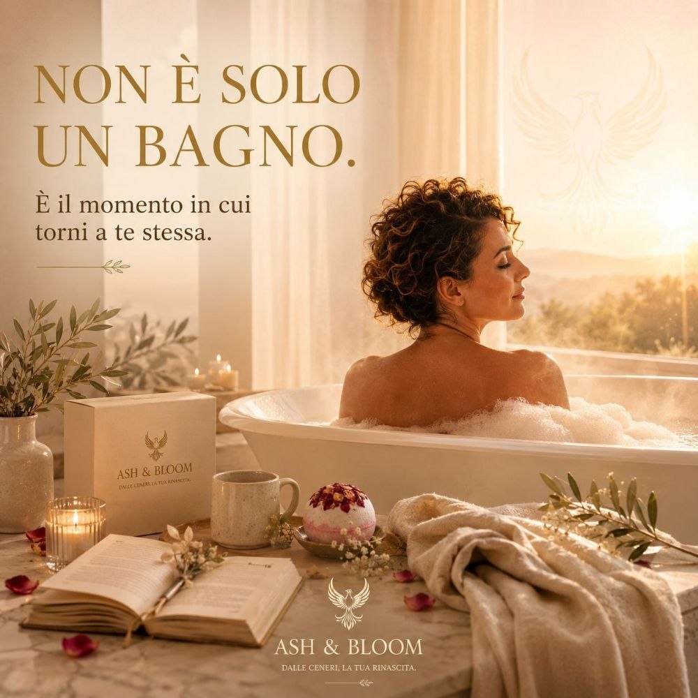 Rituale di Benessere Ash & bloom - Bombe da Bagno Effervescenti Profumate