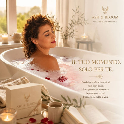 Rituale di Benessere Ash & bloom - Bombe da Bagno Effervescenti Profumate
